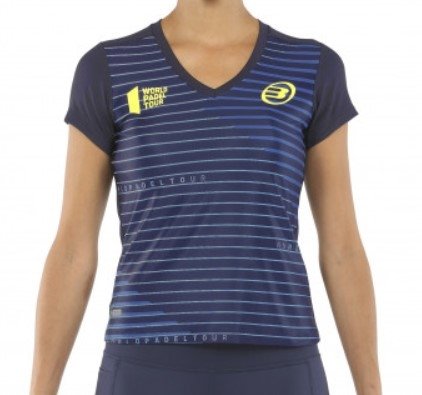 Bullpadel yolombo dame padel t shirt 400 oceano profundo 1 p